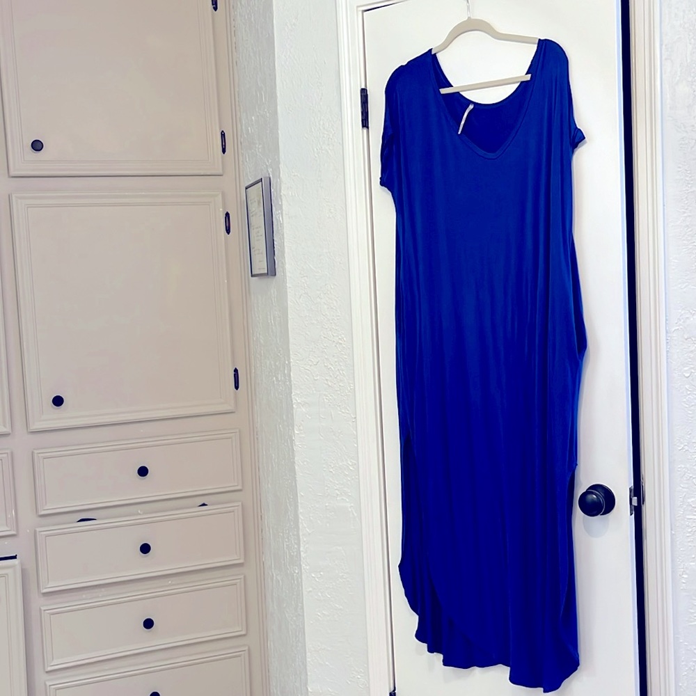 Blue dress